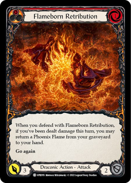 Flameborn Retribution [UPR095] [Uprising] Rainbow Foil