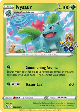 Ivysaur [002/078] [Pokemon GO]