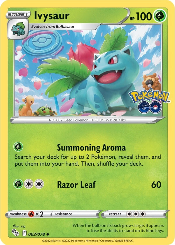 Ivysaur [002/078] [Pokemon GO]