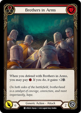 Brothers in Arms (Red) [UPR203] [Uprising] Rainbow Foil