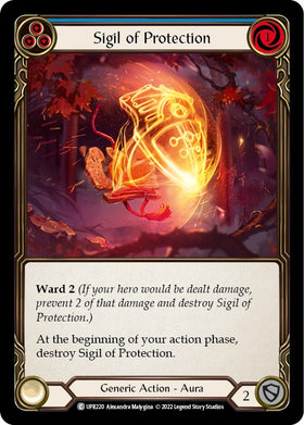 Sigil of Protection (Blue) [UPR220] [Uprising] Rainbow Foil