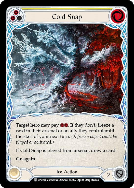 Cold Snap (Yellow) [UPR148] [Uprising] Rainbow Foil