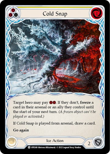 Cold Snap (Yellow) [UPR148] [Uprising] Rainbow Foil