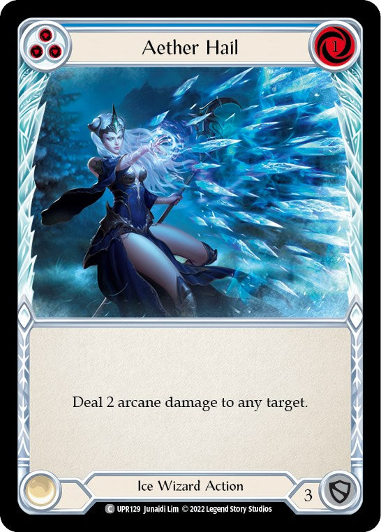 Aether Hail (Blue) [UPR129] [Uprising]