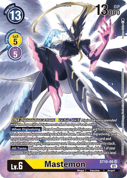 Mastemon (Alternate Art) [ST10-06] [Digital Hazard]