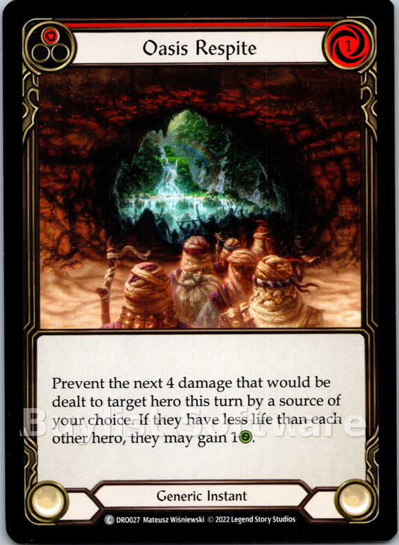Oasis Respite [DRO027] [Blitz Deck: Uprising - Dromai]