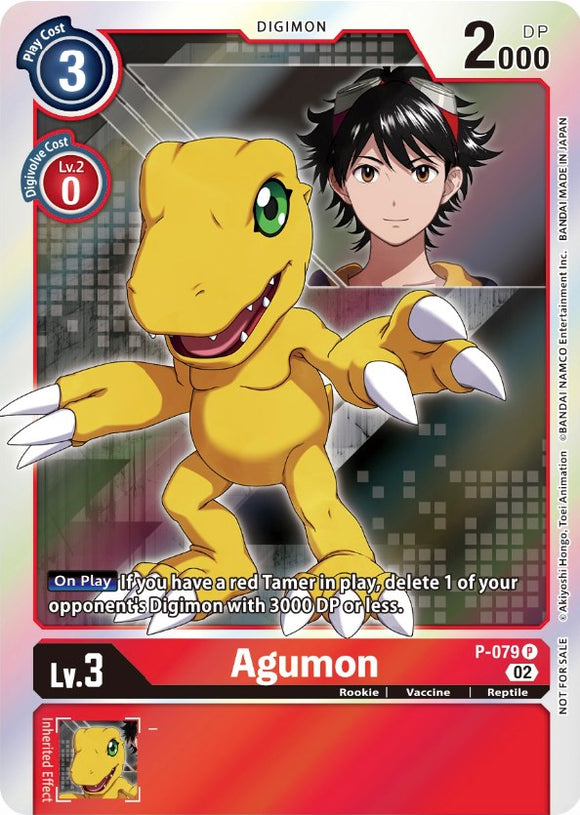 Agumon - P-079 [P-079 P] [Digimon Promotion Cards] Foil