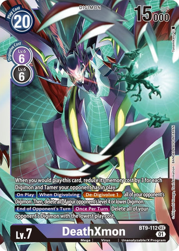 DeathXmon [BT9-112] [X Record] Foil