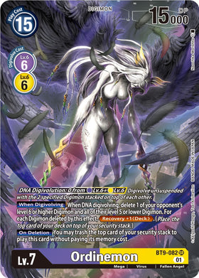 Ordinemon (Alternate Art) [BT9-082] [X Record] Foil