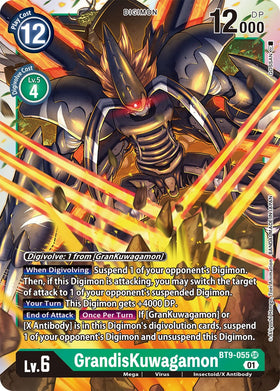 GrandisKuwagamon [BT9-055] [X Record] Foil