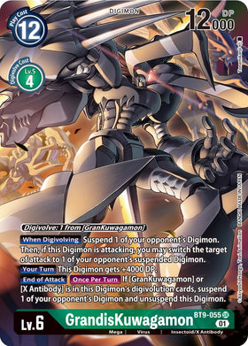GrandisKuwagamon (Alternate Art) [BT9-055] [X Record] Foil