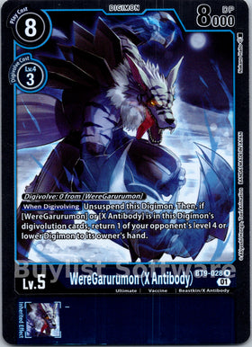 WereGarurumon (X Antibody) [BT9-028] [X Record] Foil
