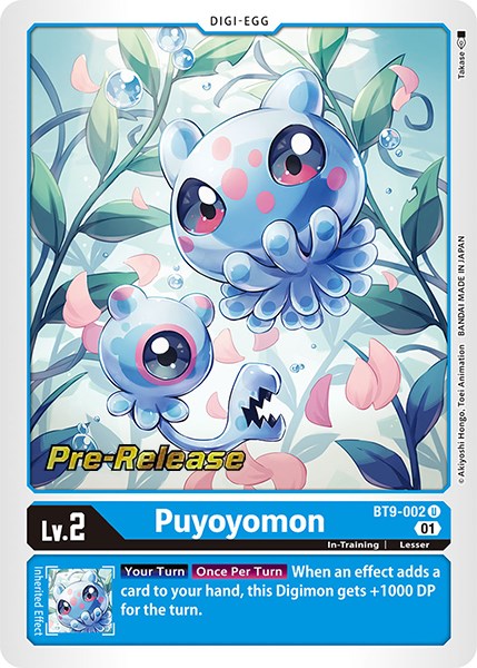 Puyoyomon [BT9-002] [X Record Pre-Release Cards] Foil