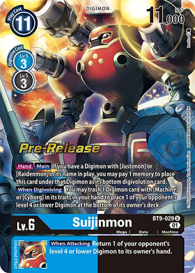 Suijinmon [BT9-029] [X Record Pre-Release Cards] Foil