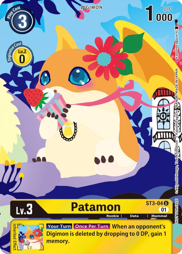 Patamon (Tamer's Card Set 2 Floral Fun) [ST3-04] [Starter Deck 03: Heaven's Yellow]