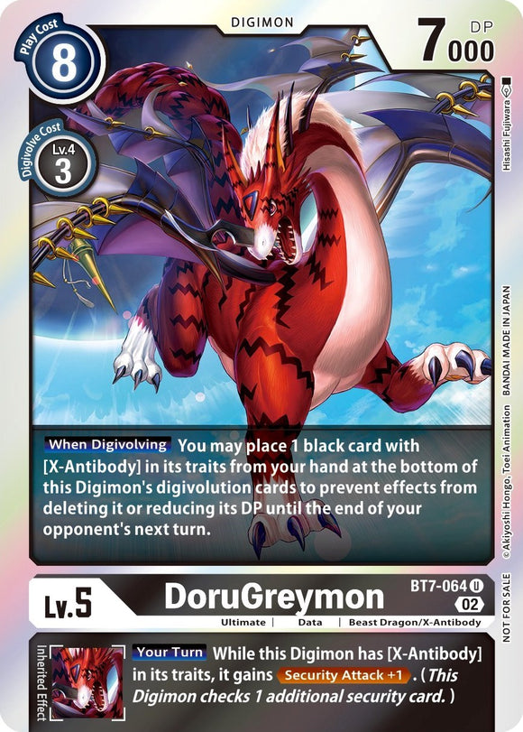 DoruGreymon (Official Tournament Pack Vol. 6) [BT7-064] [Next Adventure] Foil