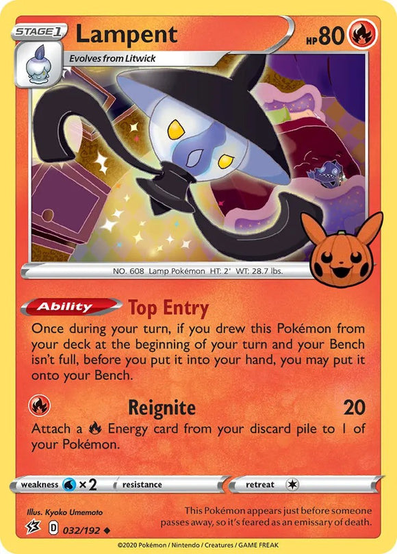 Lampent [032/192] [Trick or Trade BOOster Bundle]