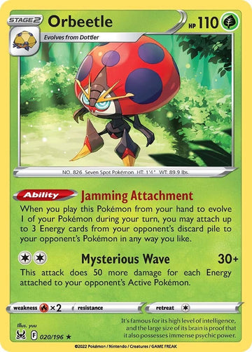 Orbeetle [020/196] [Lost Origin] Holofoil