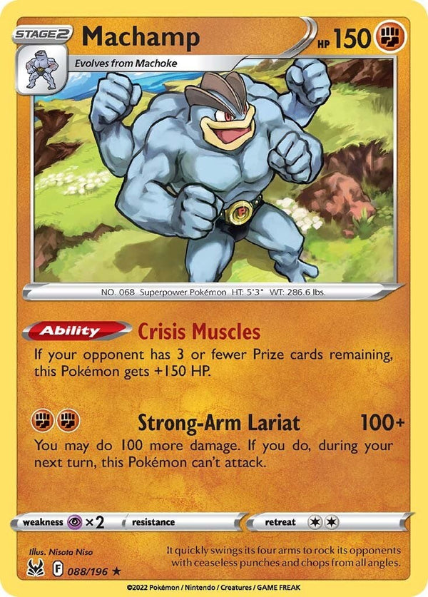 Machamp [088/196] [Lost Origin] Reverse Holofoil