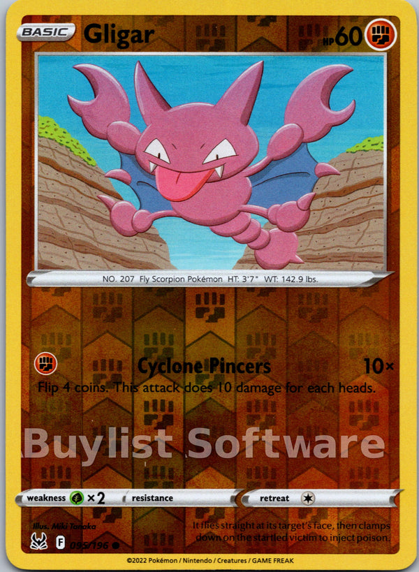 Gligar [095/196] [Lost Origin] Reverse Holofoil