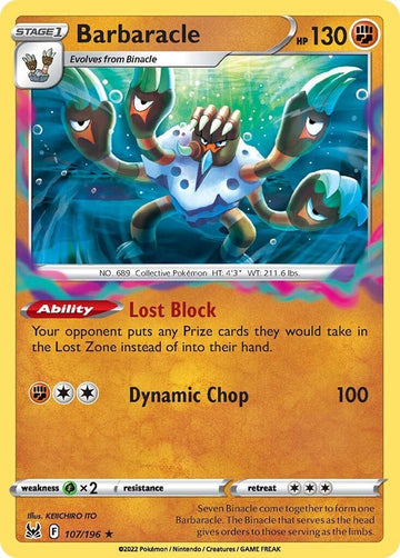 Barbaracle [107/196] [Lost Origin] Holofoil