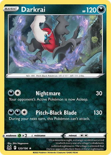 Darkrai [120/196] [Lost Origin] Holofoil