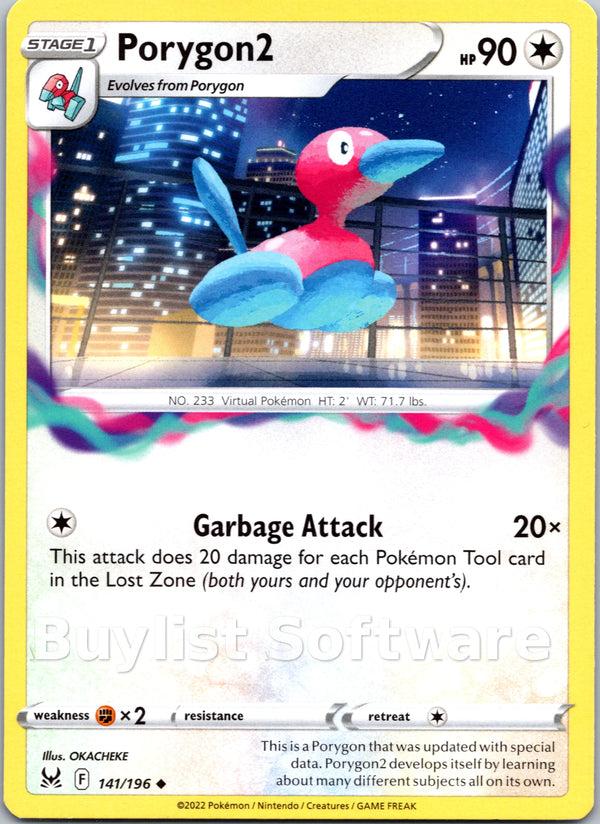 Porygon2 [141/196] [Lost Origin] Reverse Holofoil