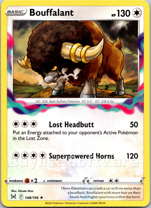 Bouffalant [148/196] [Lost Origin]
