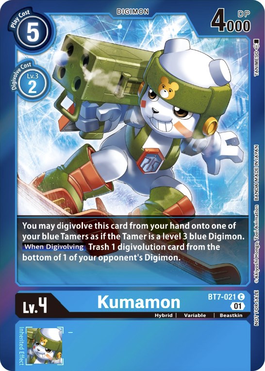 Kumamon (Event Pack 3) [BT7-021] [Next Adventure] Foil