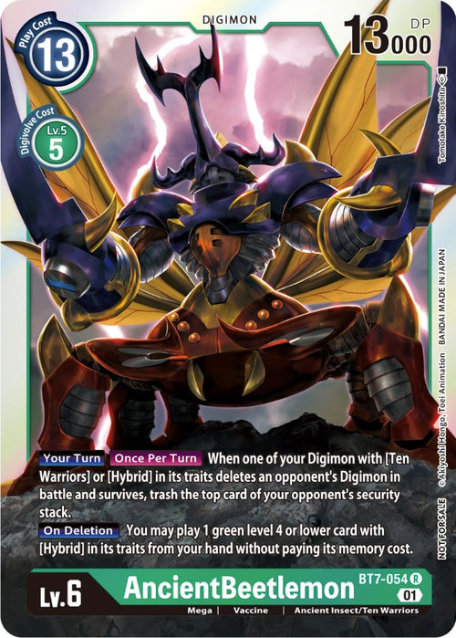AncientBeetlemon (Event Pack 3) [BT7-054] [Next Adventure] Foil