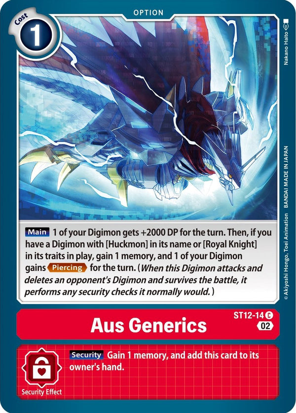 Aus Generics [ST12-14] [Starter Deck 12: Jesmon]