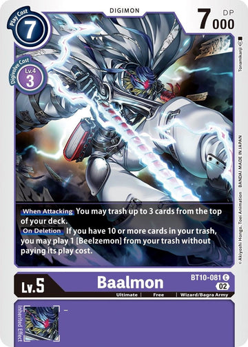 Baalmon [BT10-081 C] [Xros Encounter]
