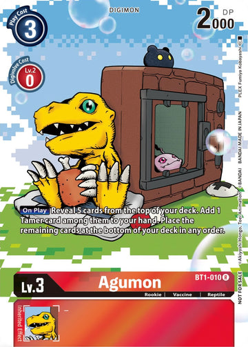 Agumon (25th Special Memorial Pack) [BT1-010] [Release Special Booster 1.0] Foil