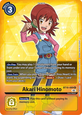 Akari Hinomoto (Box Topper) [BT10-089] [Xros Encounter] Foil