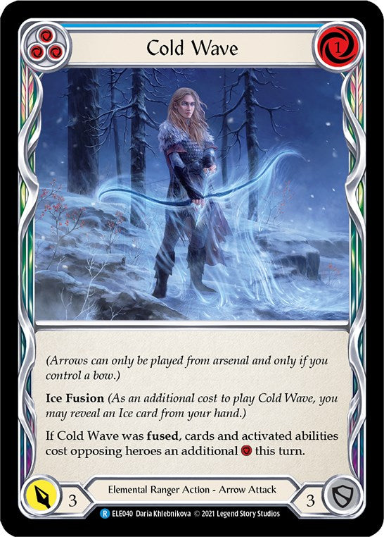 Cold Wave (Blue)