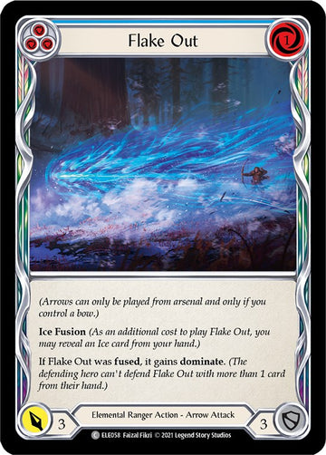 Flake Out (Blue)
