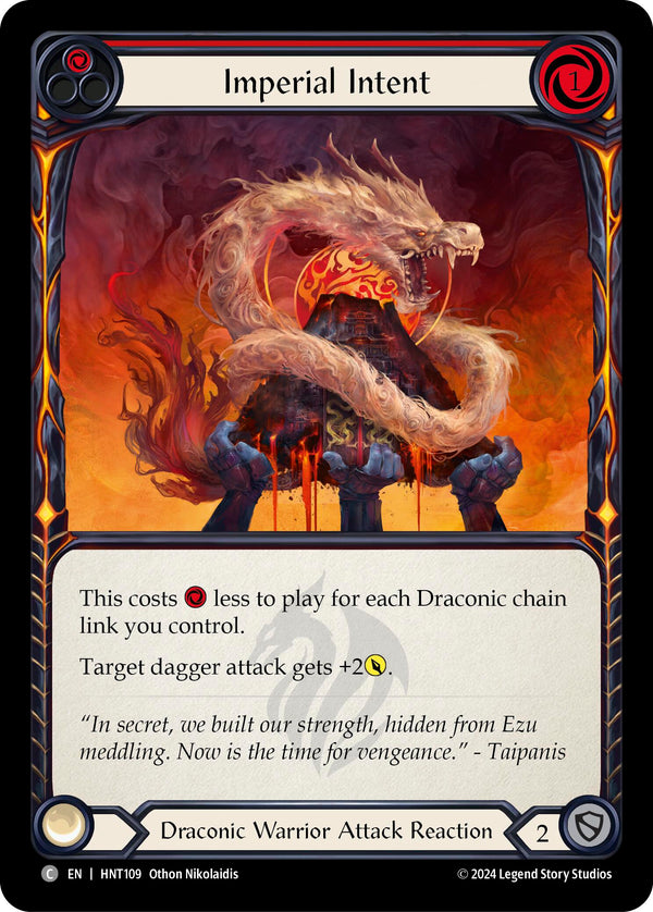 Imperial Intent (Red)