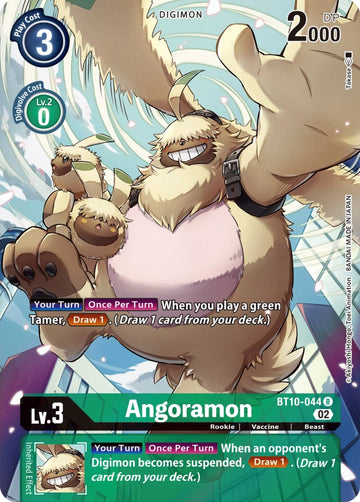 Angoramon (Alternate Art) [BT10-044 R] [Xros Encounter] Foil