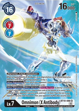 Omnimon (X Antibody) (Alternate Art) [BT10-086] [Xros Encounter] Foil