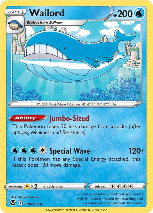 Wailord [038/195] [Silver Tempest]