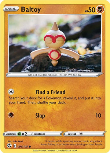 Baltoy [093/195] [Silver Tempest]