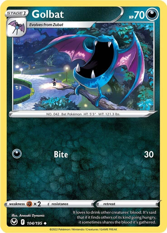 Golbat [104/195] [Silver Tempest]