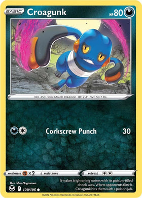 Croagunk [109/195] [Silver Tempest]