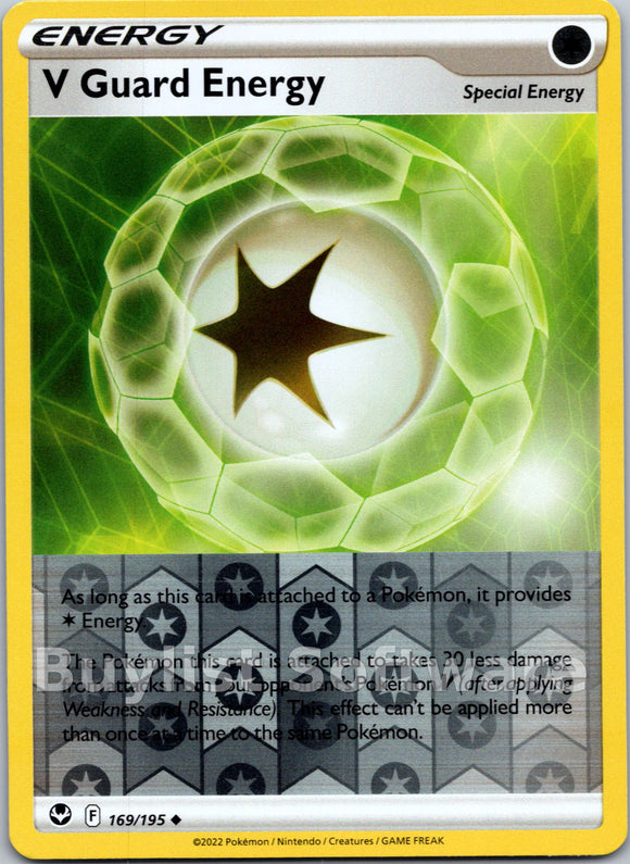 V Guard Energy [169/195] [Silver Tempest] Reverse Holofoil