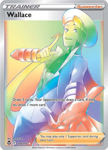 Wallace [208/195] [Silver Tempest] Holofoil
