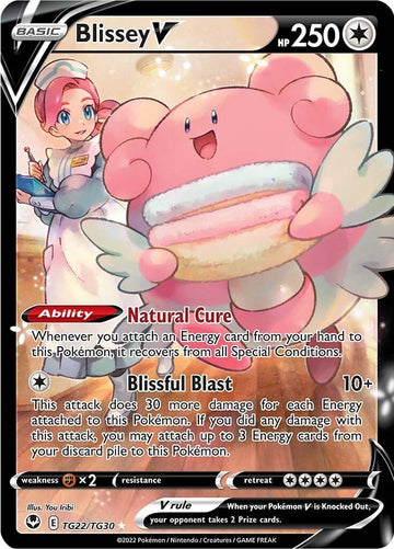 Blissey V [TG22/TG30] [Silver Tempest Trainer Gallery] Holofoil