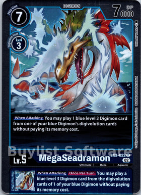 MegaSeadramon [EX3-022] [Draconic Roar] Foil