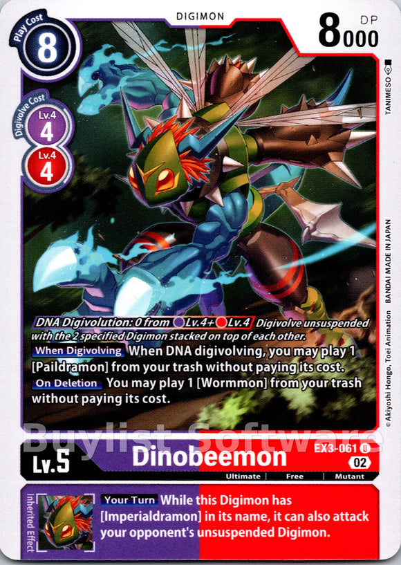 Dinobeemon [EX3-061] [Draconic Roar]