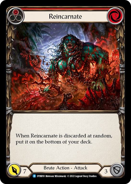 Reincarnate (Red) [DYN010] [Dynasty] Rainbow Foil