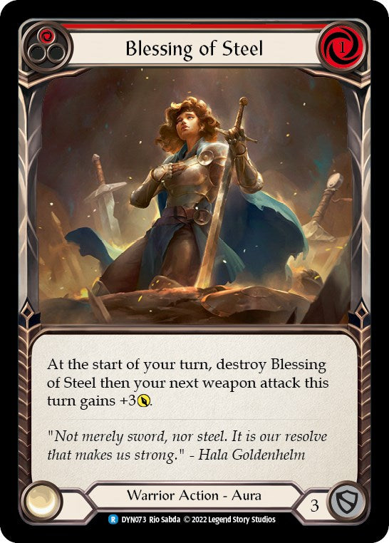 Blessing of Steel (Red) [DYN073] [Dynasty]